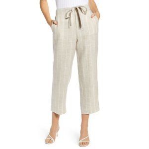 Sanctuary The Shayne Stripe Tie Waist Linen Pants